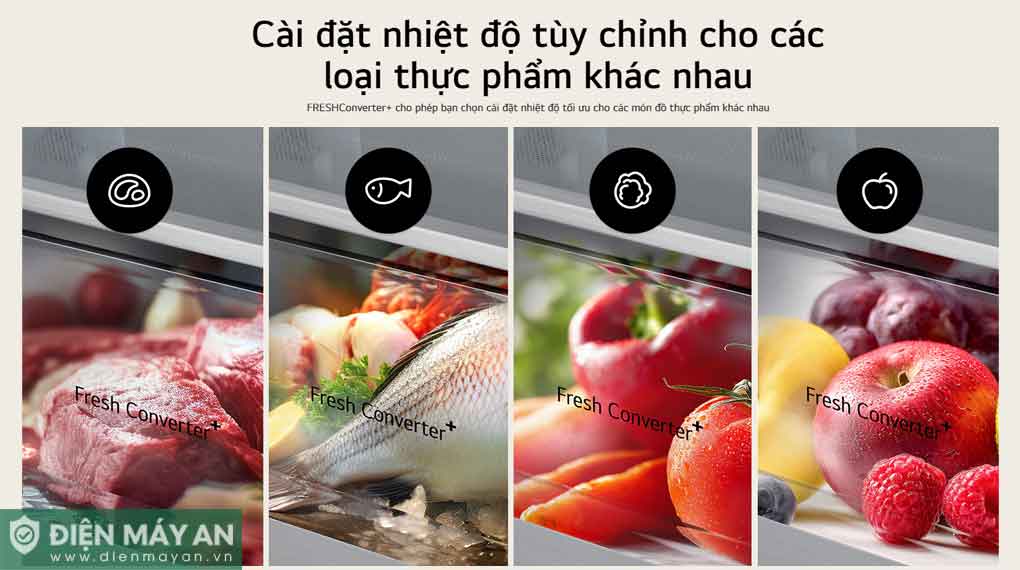 Tủ lạnh LG Inverter 502 Lít Multi Door F50BG